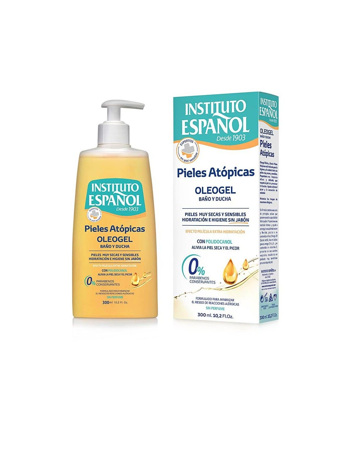 Gel da bagno oleogel PELLE ATOPICA 300ml unisex