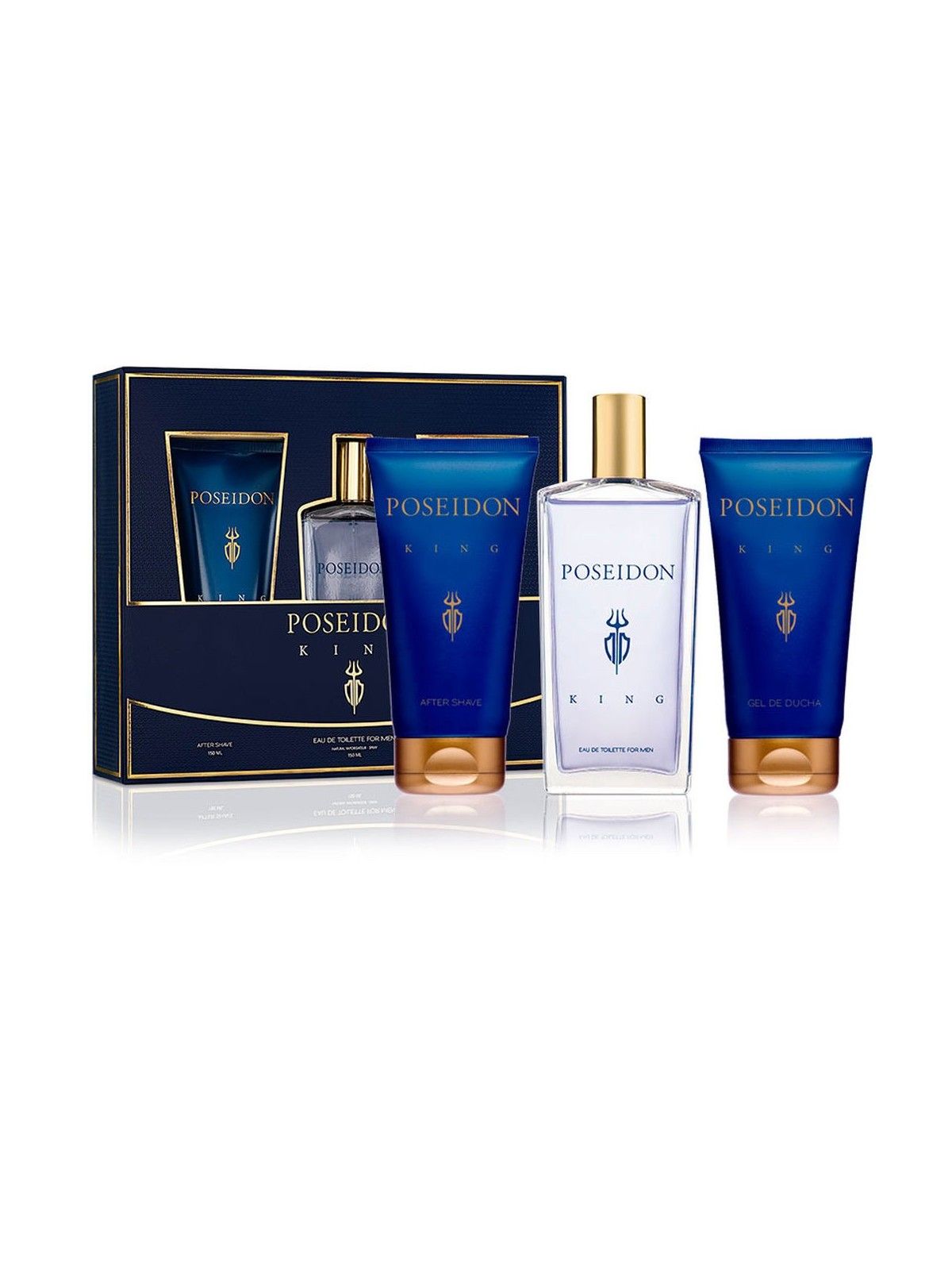 Set 3 unitï¿½ï¿½ uomo Posseidon POSEIDON IL RE