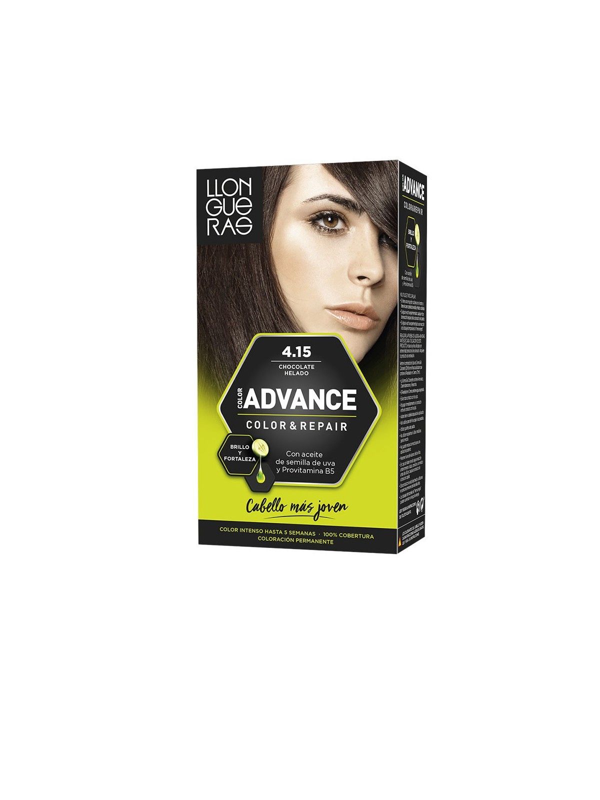 Llongueras COLOR ADVANCE 415cioccolato gelato 1 unit unisex