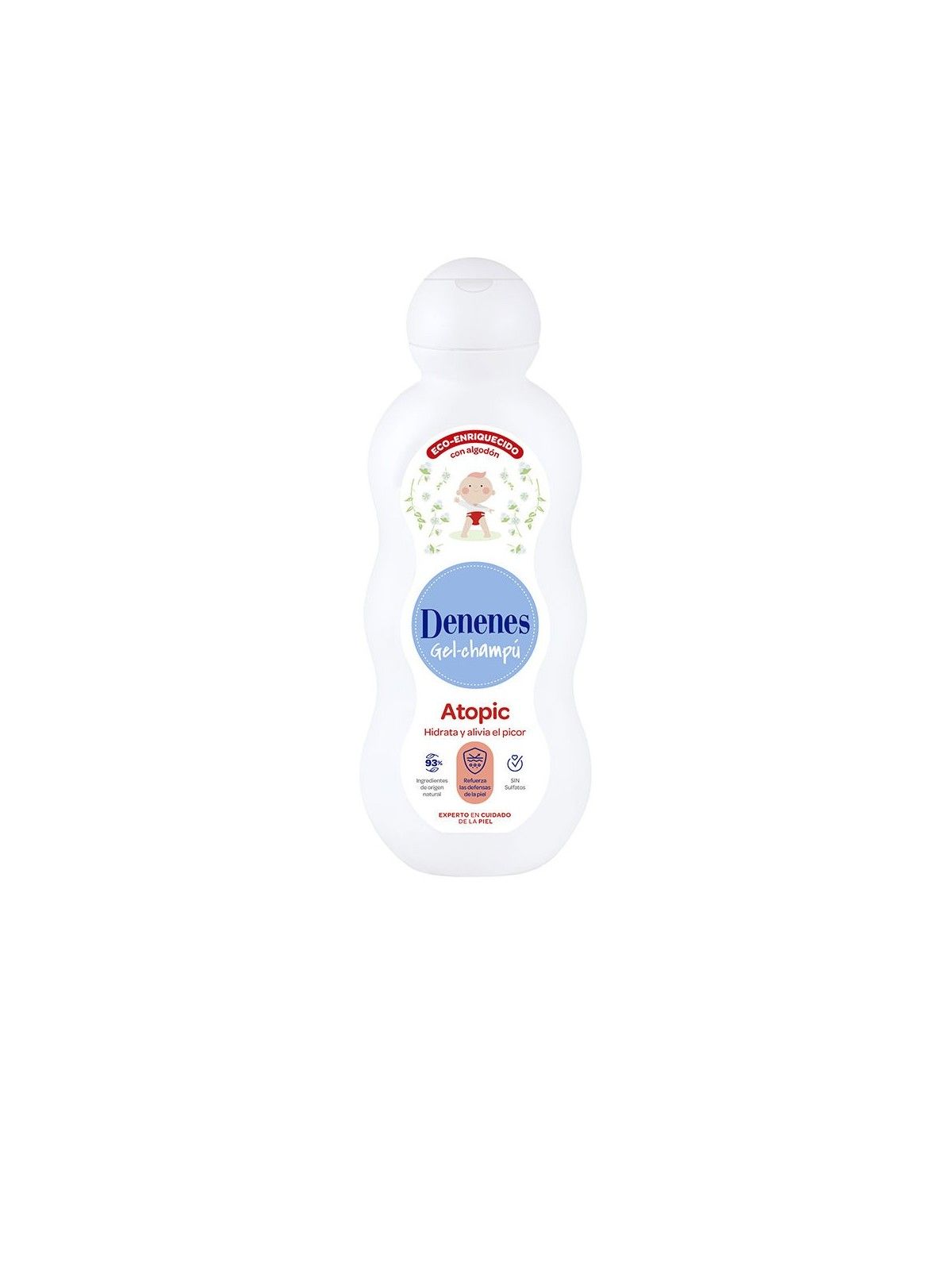 Denenes PROTECH pelle atopica gelshampoo 600ml unisex