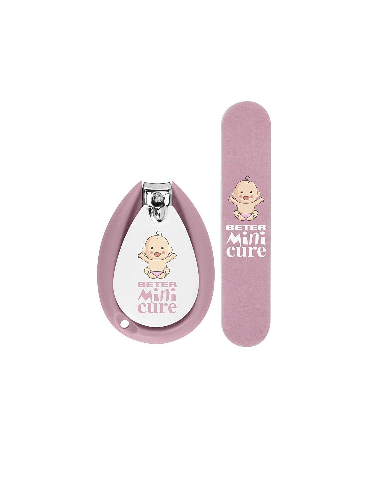 Set Mini Cure Cura Unghie Bimbi Rosa Beter
