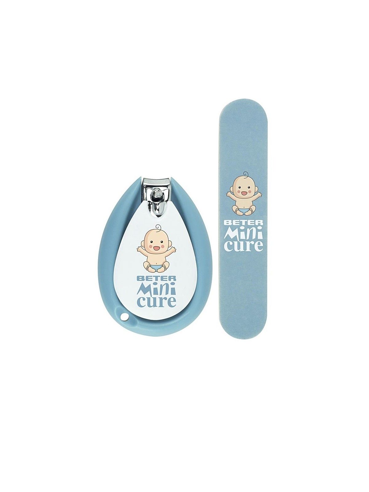 Set 2 unitï¿½ï¿½ unisex Beter MINI CURE CURA UNGHIE BEB BLU
