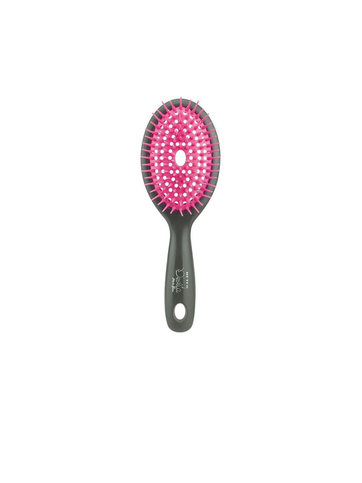 Spazzola ovale piccola fucsia unisex