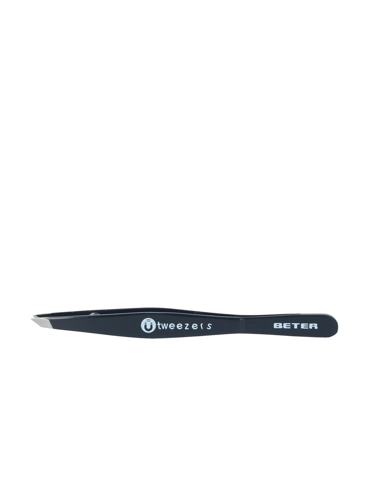 Beter PINZA per depilazione magnetica con punta obliqua nera 1 unit unisex