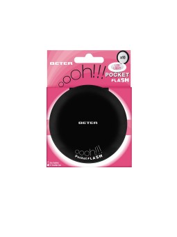 Beter ESPEJO OHH Pocket Flash con luce e ingrandimento x10 nero