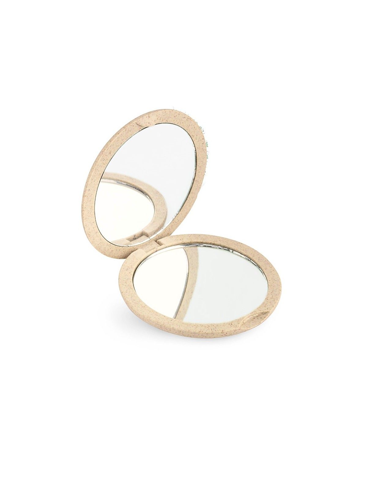 Beter Specchio Borsa Fibra Naturale Doppio Pieghevole x4 Beige 1 Unitï¿½ï¿½ Unisex