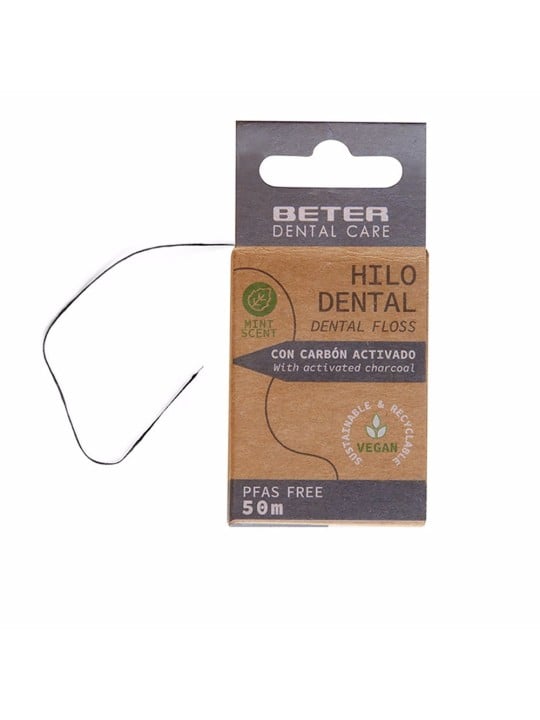 Filo Dentale Carbone Attivo 50m Unisex