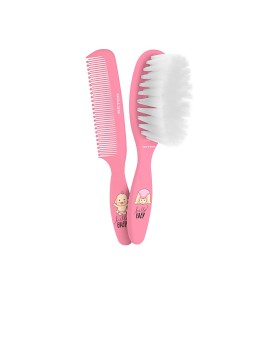 Set Spazzola e Pettine per Neonati Beter Rosa