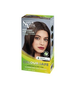 Natur Vital COLOURSAFE tinta permanente 4castano unisex