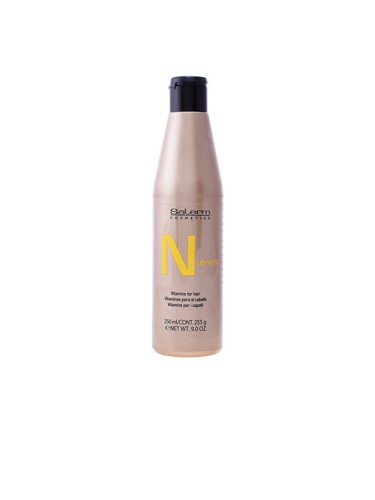 Shampoo Salerm NUTRIENT con Vitamine per Capelli 250ml Unisex