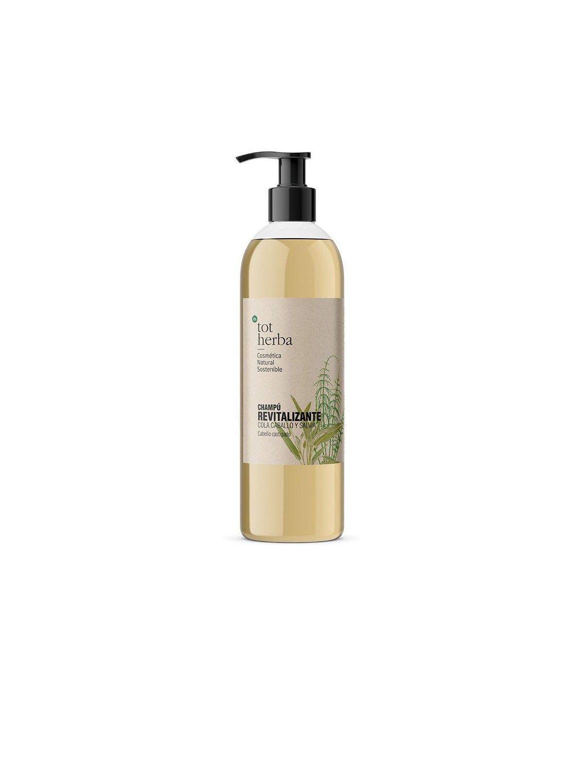 Tot Herba SHAMPOO RIVITALIZZANTE con coda cavallina e salvia 500ml donna