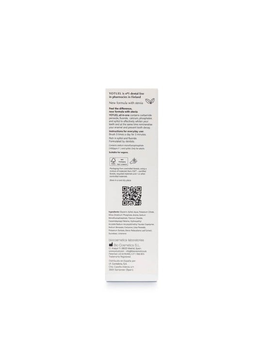 Yotuel Dentifricio Coolmint 75ml Unisex