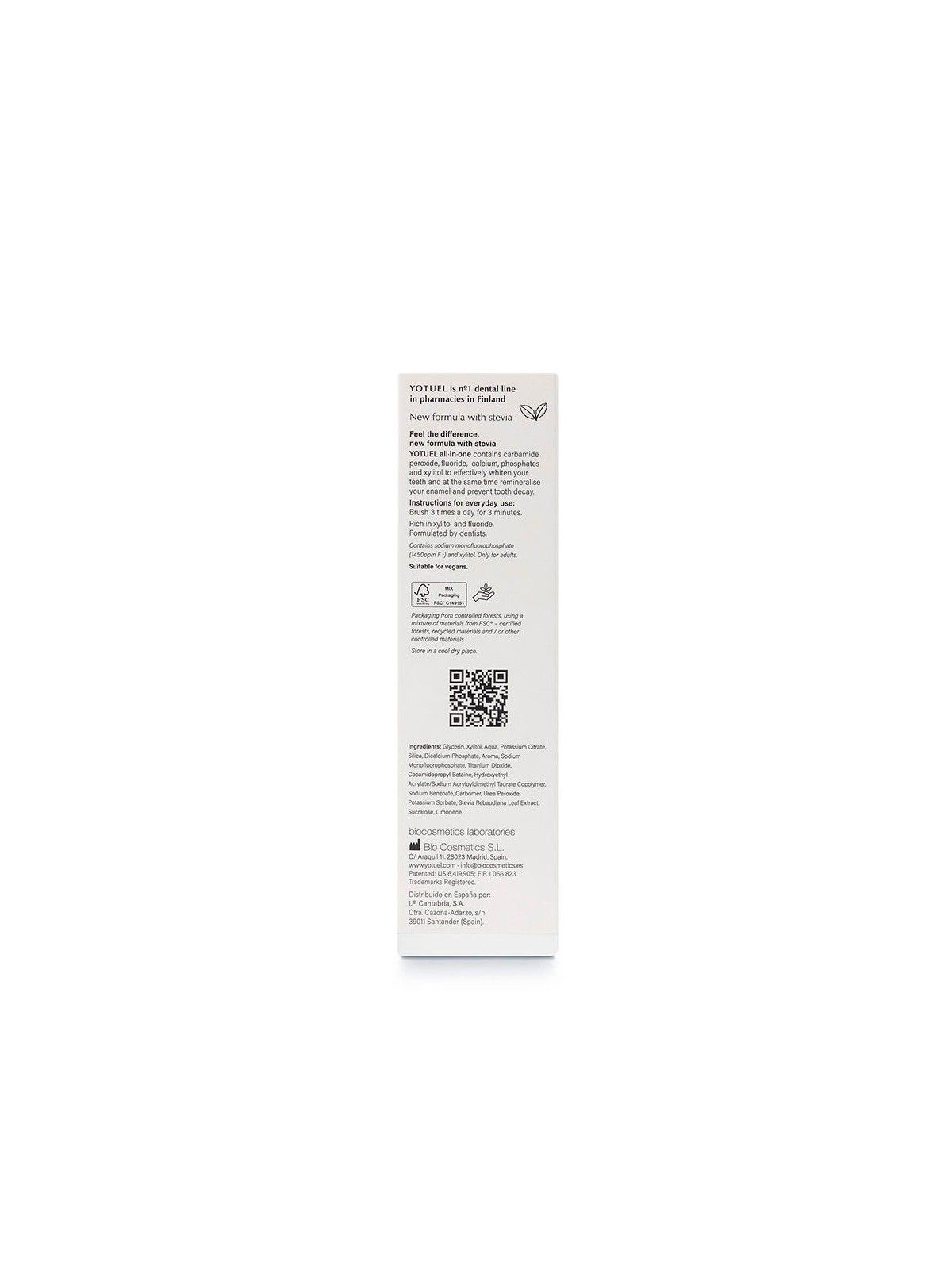 Yotuel Dentifricio Coolmint 75ml Unisex