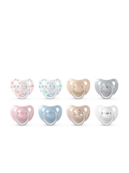 Suavinex CLASSIC LINE pacifier con tettarella anatomica 0-6M, confezione da 2 unitï¿½ï¿½ unisex