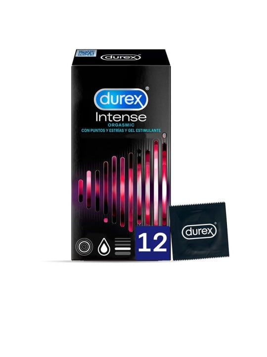 Durex INTENSE ORGASMIC preservativi 12 unit uomo