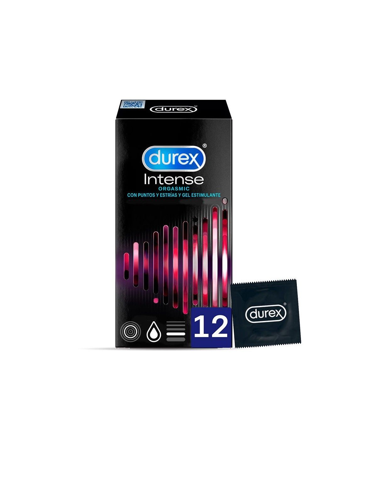 Durex INTENSE ORGASMIC preservativi 12 unit uomo