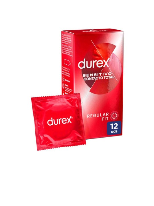 Durex SENSITIVE TOTAL CONTACT preservativi super sottili 12 unit uomo