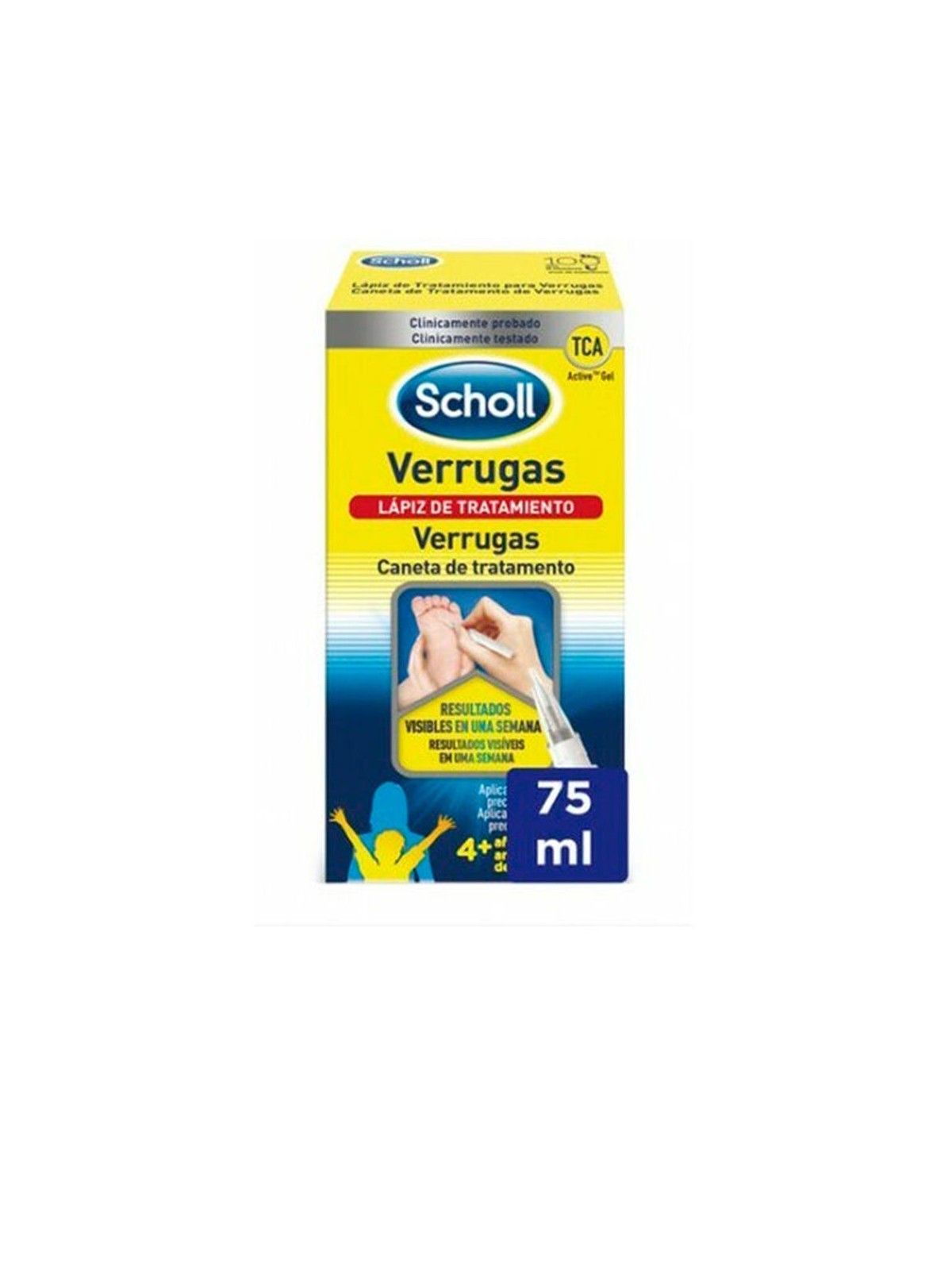 Scholl Trattamento per Verruche a Matita 75ml Unisex