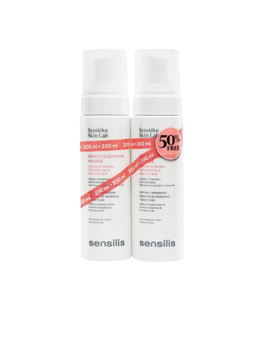 Sensilis Gentle Cleansing Mousse 2 x 200ml