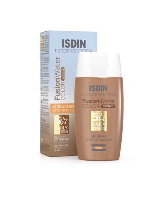 Isdin PHOTOPROTECTOR fusion water color SPF50 bronzo unisex