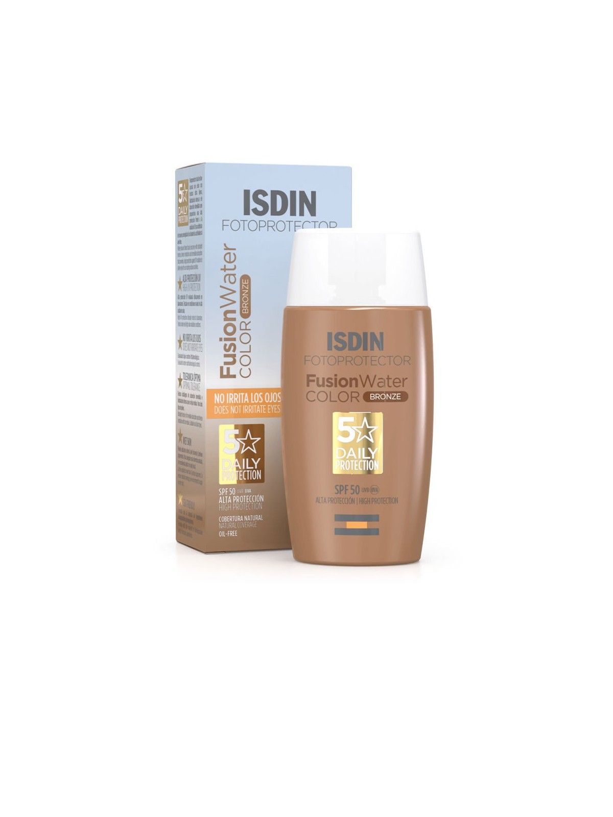 Isdin PHOTOPROTECTOR fusion water color SPF50 bronzo unisex