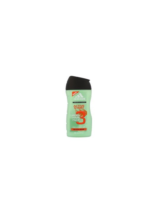 Adidas Gel doccia e shampoo 3 in 1 uomo 250ml