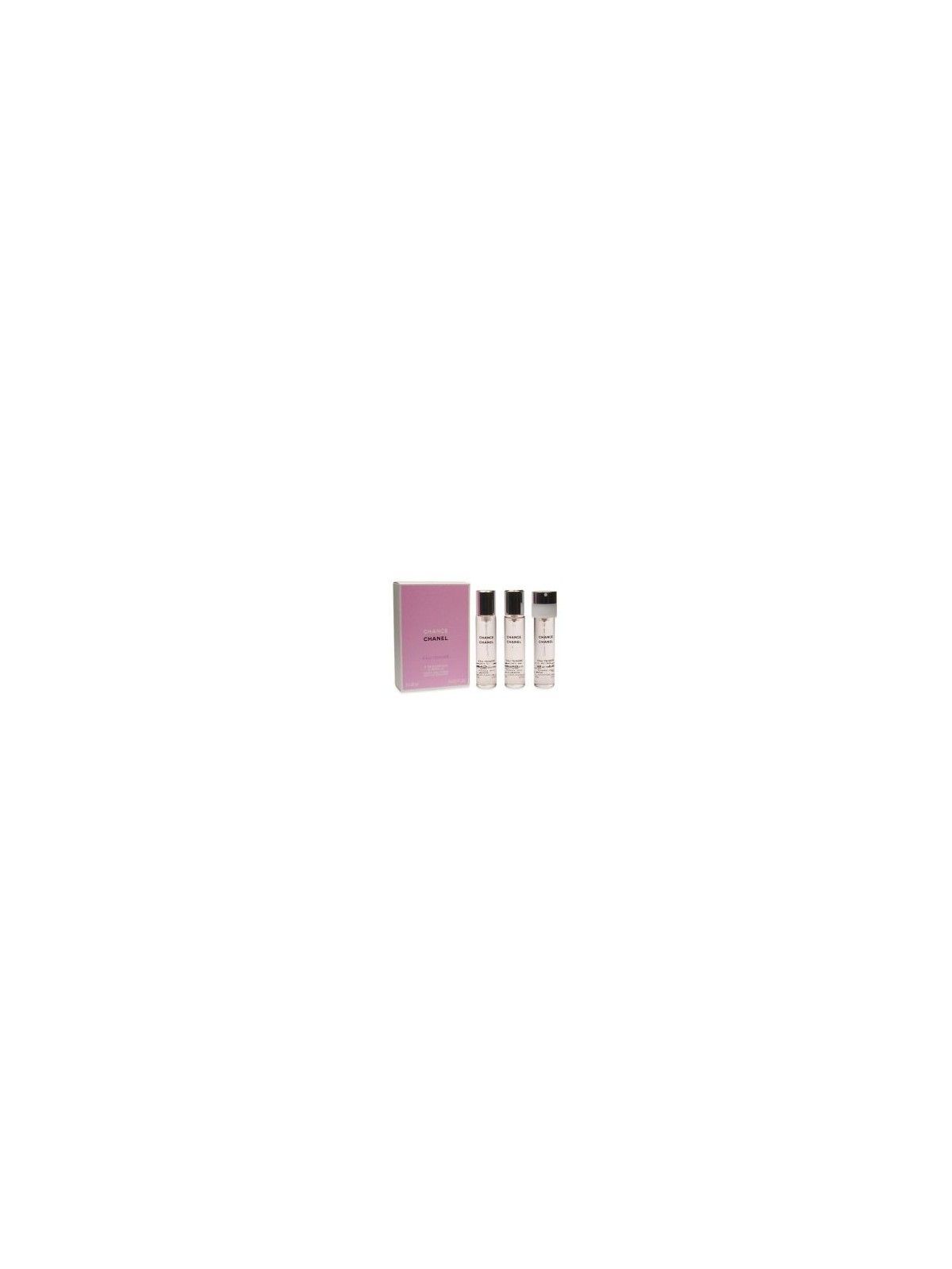 Chanel Chance Eau Tendre Giftset donna 60ml 3x eau de toilette Spray Refill 20Ml - Twist and Spray