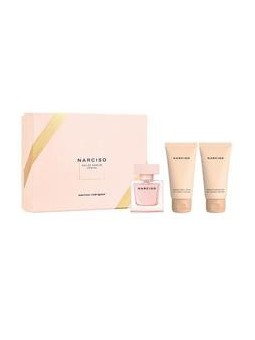 Narciso Rodriguez Cristal Giftset 150ml eau de parfum Spray 50ml-Body Lotion 50ml-Shower Gel 50ml
