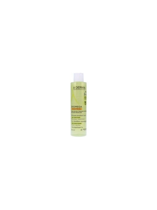 A-Derma Exomega Control Emollient Cleansing Gel Duo Set 200ml