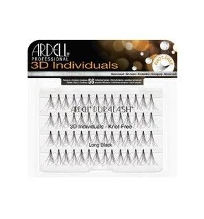 Ardell 3D Individuals Duralash Medium Black Lashes 56 units