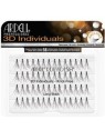 Ardell 3D Individuals Duralash Medium Black Lashes 56 units