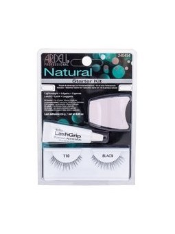 Ardell Natural Starter Kit Set per ciglia finte donna 101 Demi Wispies Black