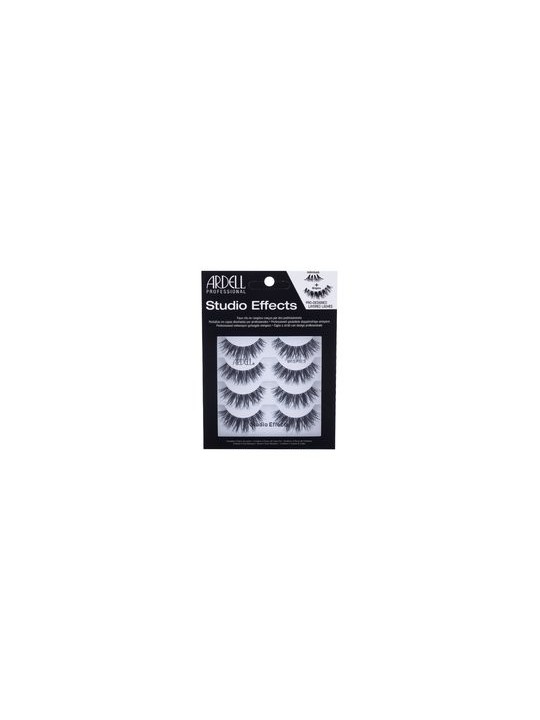 Studio Effects Wispies 4 pezzi Ciglia finte donna Black
