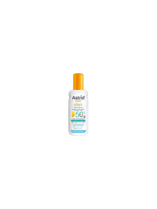 Astrid Spray solare sensibile per bambini SPF 50 donna 150ml