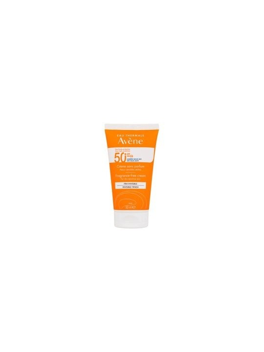 Avene High Protection Unscented Cream SPF50 unisex 50ml For Dry Sensitive Skin