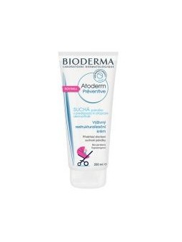 Bioderma Atoderm Preventivo Crema nutriente ristrutturante per pelli secche unisex 200ml