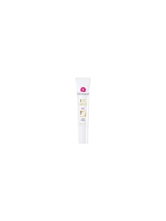 Gel occhi rinfrescante Dermacol Gold Eye Gel