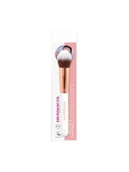 Dermacol Rose Gold D53 Brush Pennello cosmetico per cipria e contorni con custodia donna
