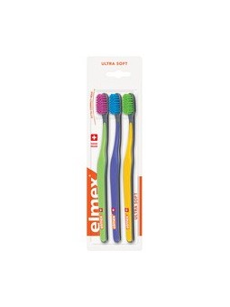 Elmex Spazzolino Ultra Soft 3 pezzi unisex