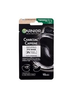 GARNIER Skin Naturals Maschera per gli occhi che depura la caffeina al carbone donna 50g