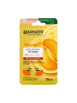 Maschera occhi illuminante con vitamina C