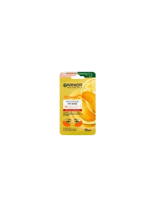 Maschera occhi illuminante con vitamina C