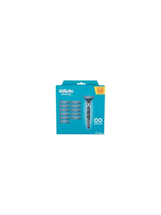 Set Gillette Mach3 Rasoio uomo