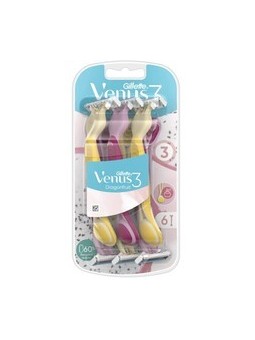 Gillette Venus 3 Dragon Fruit 6 pcs women's razor
