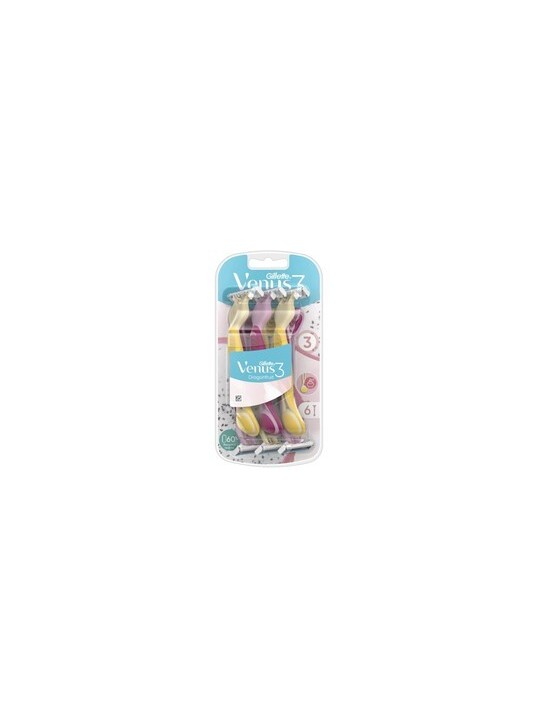 Gillette Venus 3 Dragon Fruit 6 pcs women's razor
