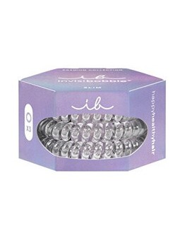 Fascia per capelli Invisibobble Slim Premium Crystal Clear