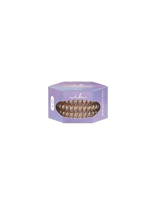 Invisibobble Slim Bronze Fascia - Set 3 pz