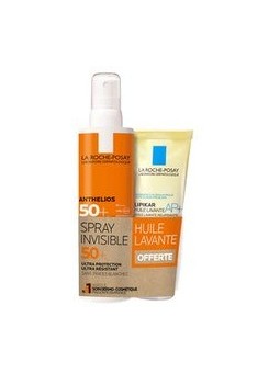 LRP Anthelios  Lipikar Duo Set 300ml Anthelios Invisible Spray 200ml-Lipikar AP Oil 100ml