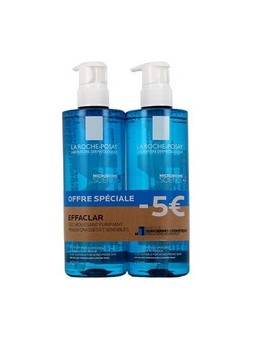 LRP Effaclar Purifying Foaming Gel Duo Set 800ml 2x400ml