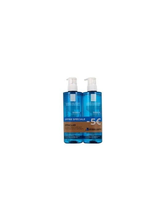 LRP Effaclar Purifying Foaming Gel Duo Set 800ml 2x400ml